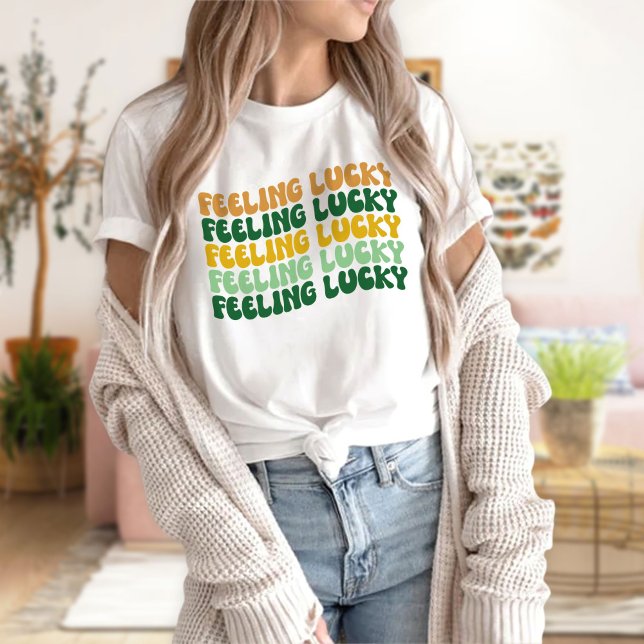 T-shirt Saint Patrick’s Day, Feeling Luck, St. Patty’s Day (Créateur téléchargé)