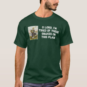 T-shirt Saint Patrick serpents sur cette plaine