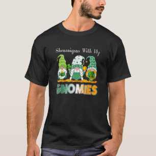 T-shirt Saint Patrick Shenanigans Gnomies Gnome Shamroc