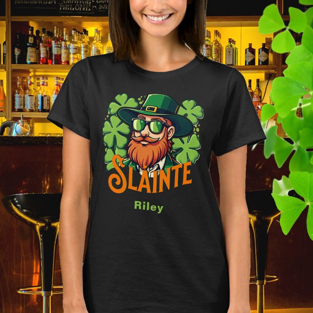 T-shirt Saint Patrick Toast irlandais de Sainte Sainte-Cla (Créateur téléchargé)