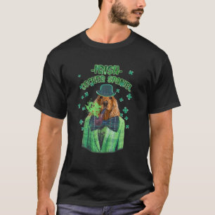 T-shirt Saint Patrick's Day Cocker Spaniel Chien Shamrock