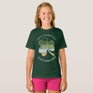T-shirt Saint Patrick's Day dégoûté Lucky Shamrock irlanda