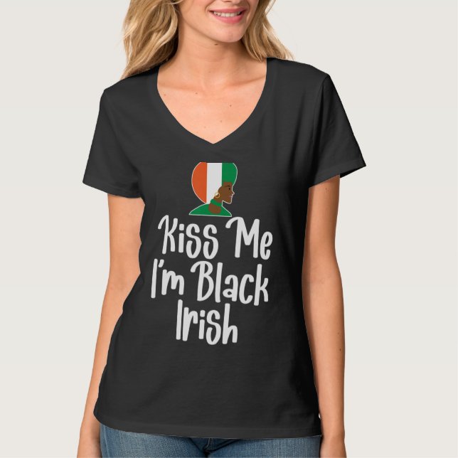 T-shirt Saint Patrick's Day Drôle citation graphique noir  (Devant)