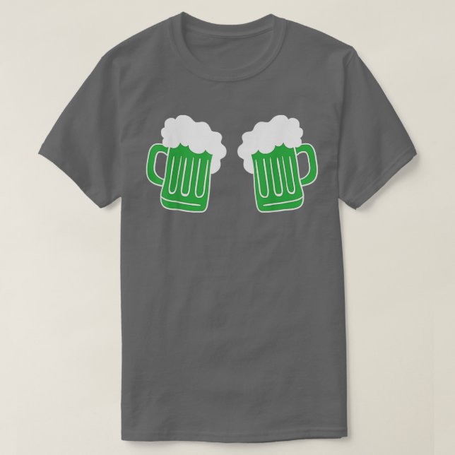 T-shirt Saint Patrick's Day Drôle Graphic Art Bière Boisso (Design devant)