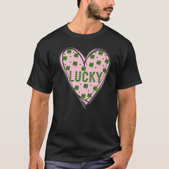 T-shirt Saint Patrick's Day Four L de Saint-Shamrock de Sa (Devant)
