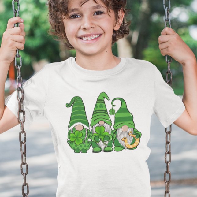 T-shirt Saint Patrick's Day Green Gnomes Gnomes (Créateur téléchargé)