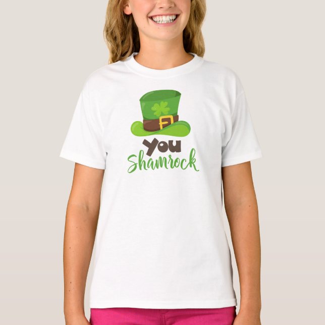 T-shirt Saint Patrick's Day, Leprechaun Casquette, Vous Sh (Devant)