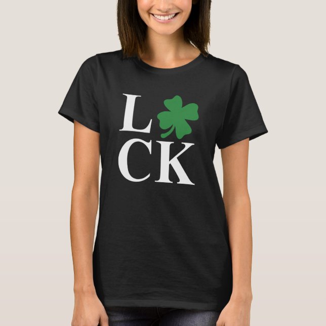 T-shirt Saint Patrick's Day Luck o' the Irish Paddy's Day  (Devant)