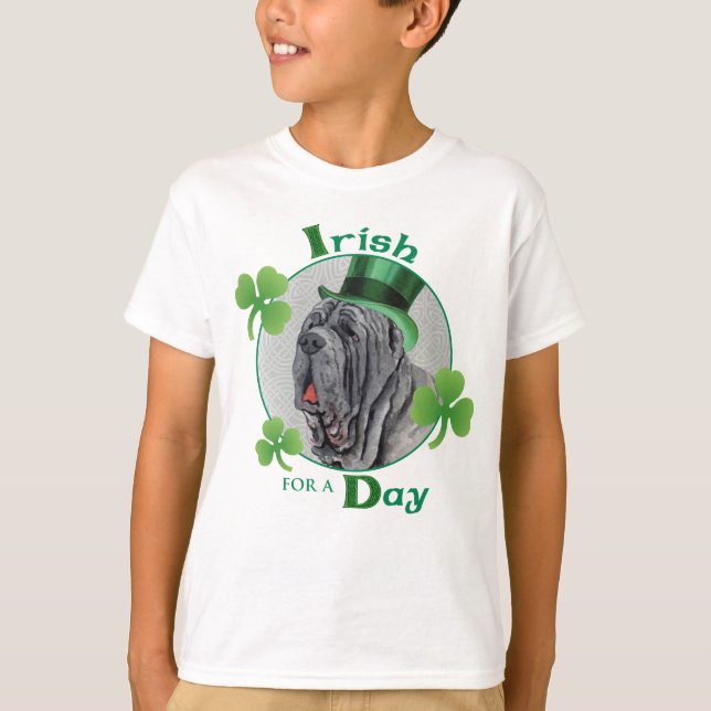 T-shirt Saint Patrick's Day Mastino (Devant)
