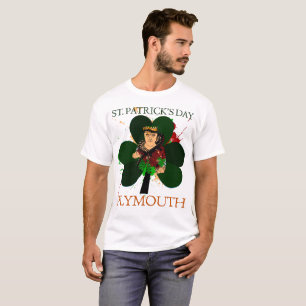 T-shirt Saint Patrick's Day Plymouth Tee