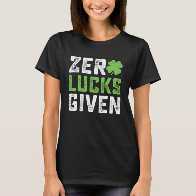 T-shirt Saint Patrick's Day Shamrock irlandais (Devant)