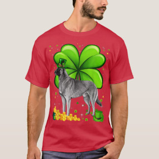 T-shirt Saint Patrick's Day Shamrock malinois belge Pet Lo
