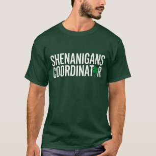 T-shirt Saint Patrick's Day Shenanigan Coordonnateur