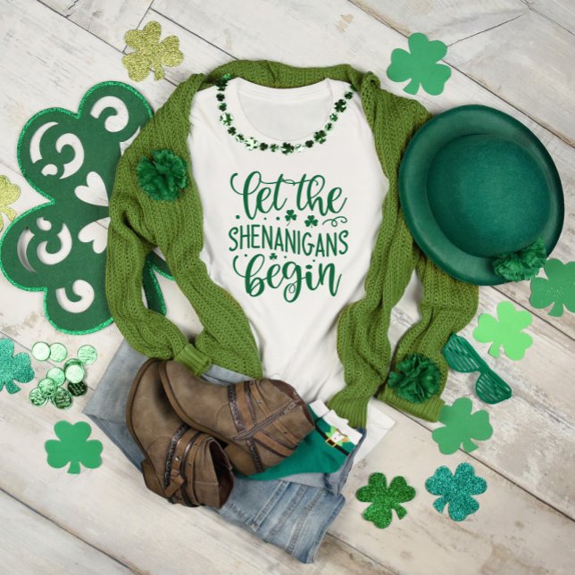 T-shirt Saint Patrick's Day Shenanigans (Créateur téléchargé)