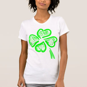 T-shirt Saint Patrick's Four Leaf Clover