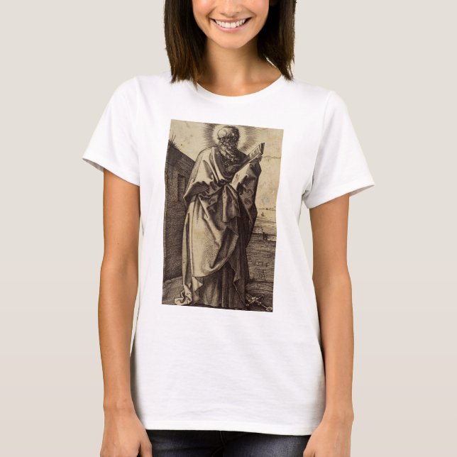T-shirt Saint Paul l'Apôtre Professeur des Nations Art (Devant)