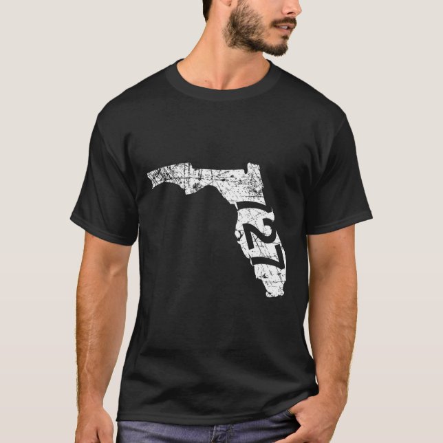 T-shirt Saint-Pétersbourg Code de zone de vacances 727 (Devant)