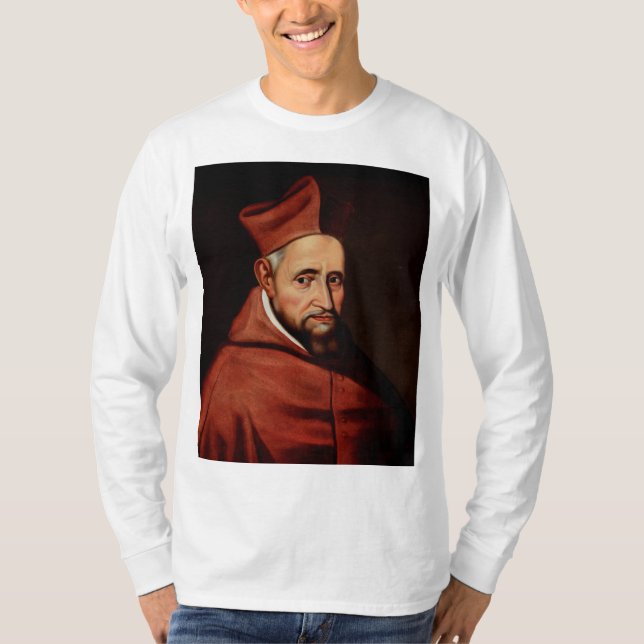 T-shirt Saint Robert Bellarmin Patron des canonistes (Devant)