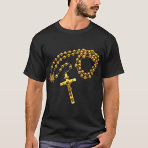 T-shirt Saint Rosaire perles religion catholique foi Mama