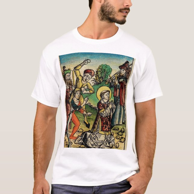 T-shirt Saint Stephen Protomartyr Premier martyr (Devant)