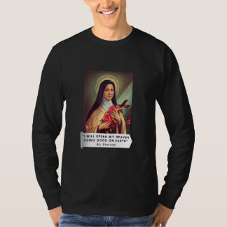 T-shirt Saint Thérèse De Lisieux Saint Thérèse De L'Enfant