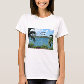 T-shirt Saint Thomas, Paradis !