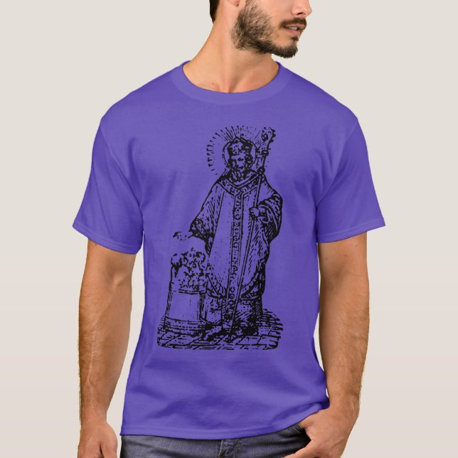 T-shirt Saint Urban Catholic s by VSG (Devant)