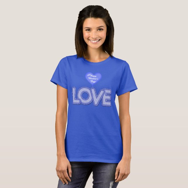 T-shirt Saint Valentin (Devant entier)