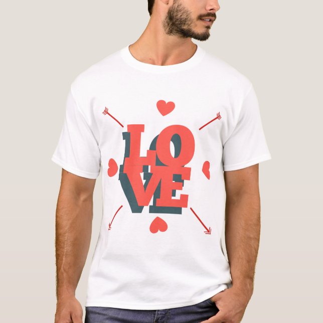 T-shirt Saint Valentin (Devant)