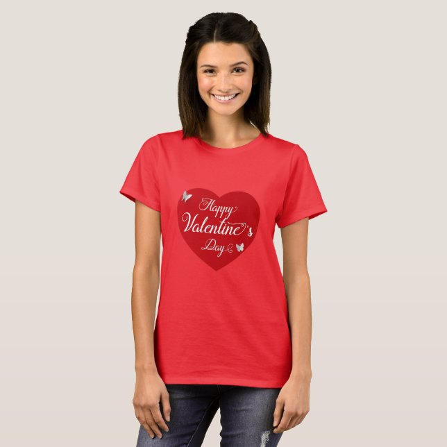 T-shirt Saint Valentin (Devant entier)