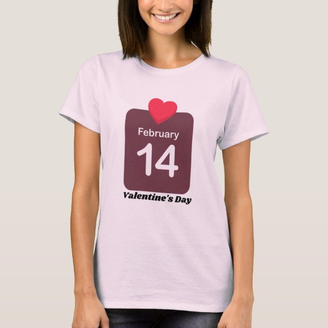 T-shirt Saint Valentin (Devant)