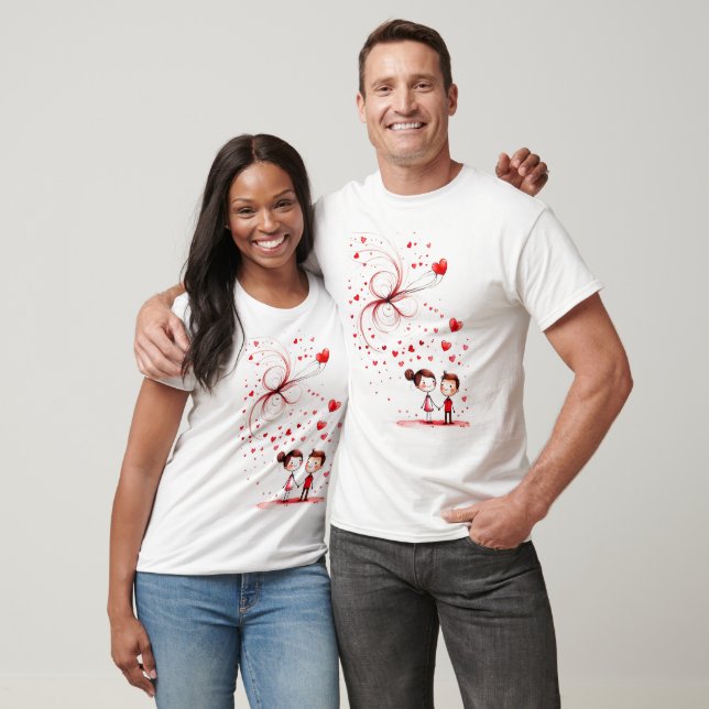 T-shirt Saint-Valentin 2025 (Unisexe)