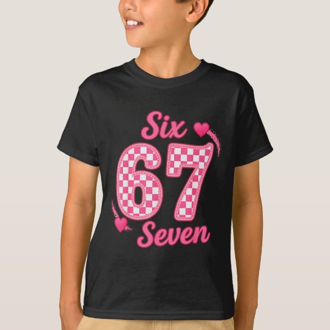 T-shirt Saint-Valentin 67 Meme Rempli De Cœurs Drôle S (Devant)