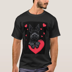 T-shirt Saint-Valentin amateur de chien