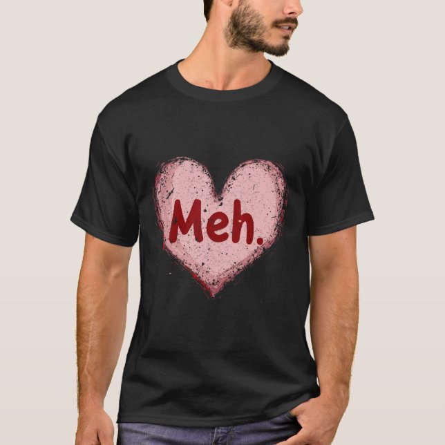 T-shirt Saint-Valentin bof Anti Saint-Valentin Journée de  (Devant)