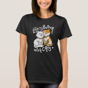 T-shirt Saint Valentin Chat aux Chats Fête de la mère