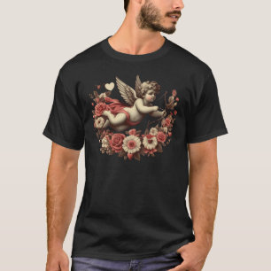 T-shirt Saint Valentin classique / vintage Cupid