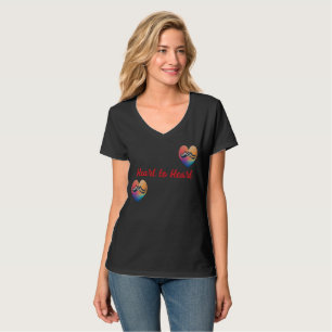 T-shirt Saint Valentin : Coeur au coeur, Symbole d'amour V