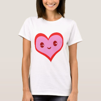 T-shirt Saint-Valentin Coeur Long Manches