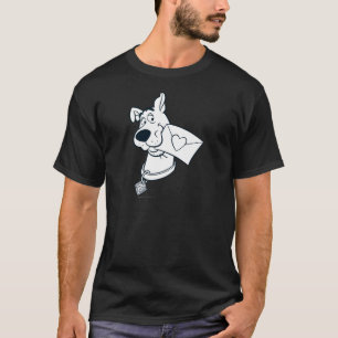 T-shirt Saint-Valentin de Scooby