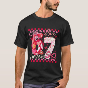 T-shirt Saint-Valentin Drôle 67 Meme Six Sept 6 7 Valent