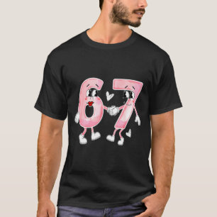 T-shirt Saint-Valentin drôle 6 7 Six Sept Memes Saint-Vale