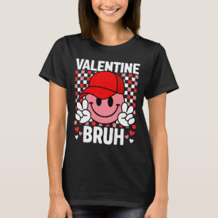 T-shirt Saint-Valentin drôle Cœur Enfants Garçons Filles V
