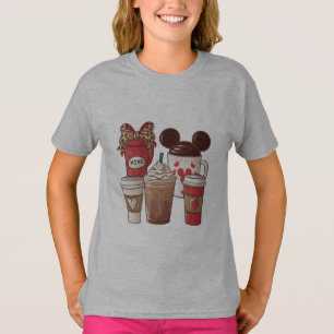 T-shirt Saint-Valentin Drôle Latte Amateur de Café