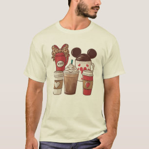 T-shirt Saint-Valentin Drôle Latte Amateur de Café
