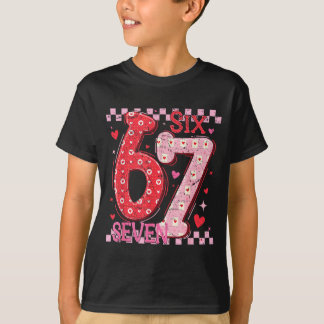 T-shirt Saint-Valentin Drôle Six Sept 6 7 Mème Argot Homme