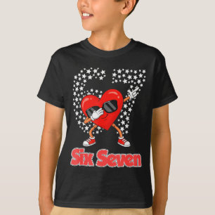 T-shirt Saint-Valentin garçons enfants filles coeurs dabbi