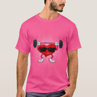 T-shirt Saint-Valentin Haltérophilie Drôle Deadlift