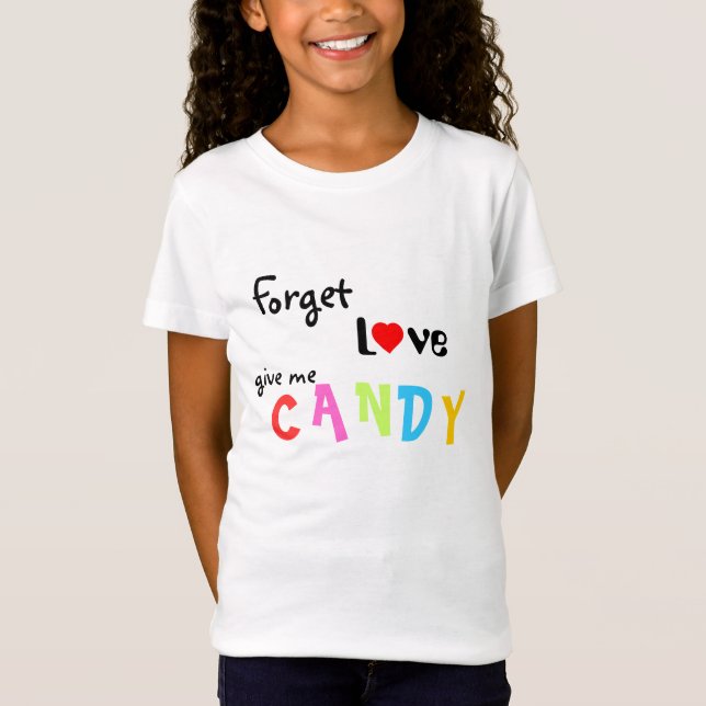 T-Shirt Saint-Valentin mignonne (Devant)
