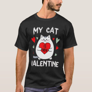 T-shirt Saint Valentin Mon chat est mon Saint Valentin Kit